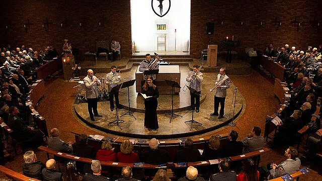 Adventskonzert der 10. Panzerdivision mit dem Heeresmusikkorps Veitshöchheim