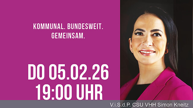 CSU Ortsverband: Austausch mit der Bundestagsabgeordneten Dr. Hülya Düber