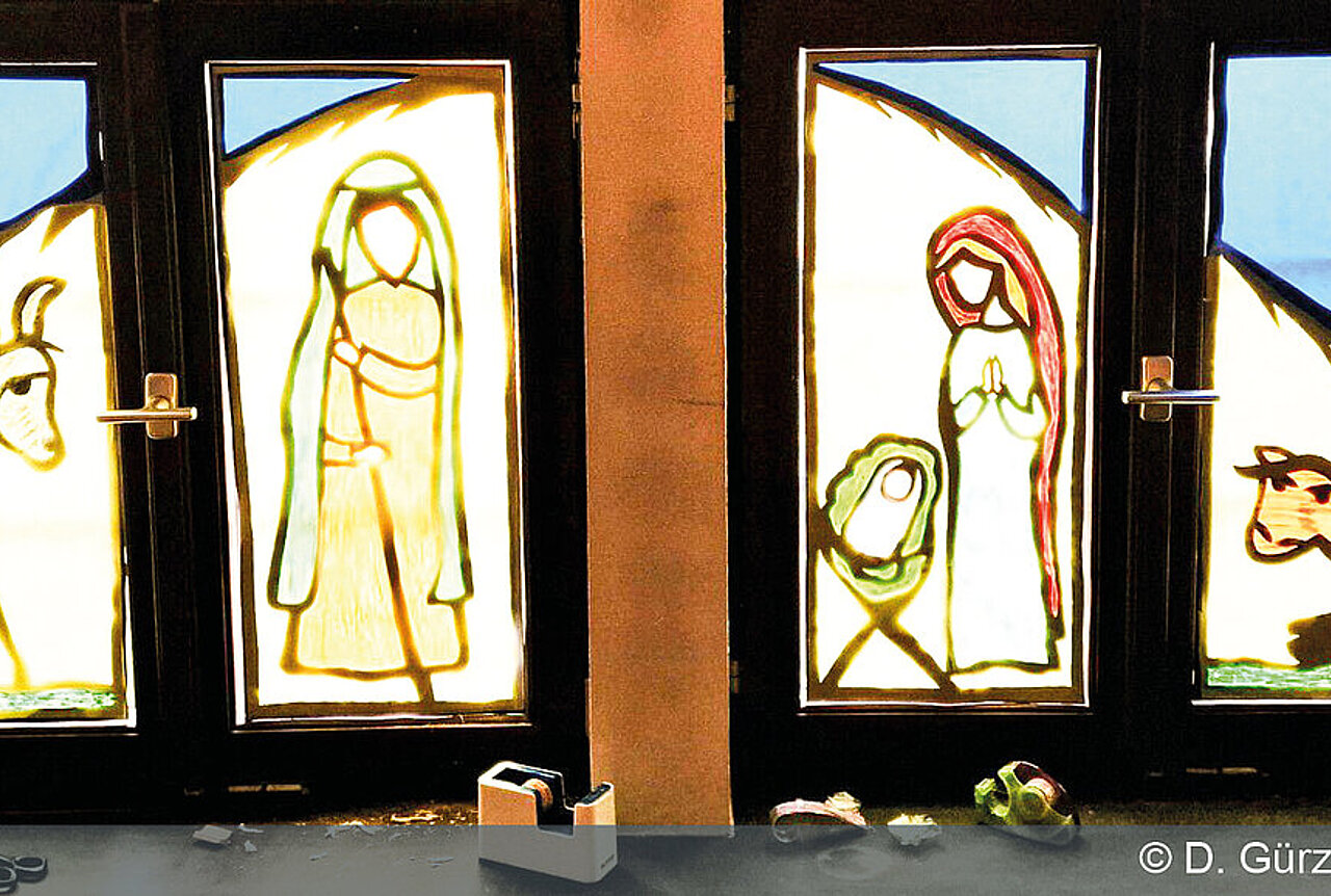 Advent im Pfarrgarten