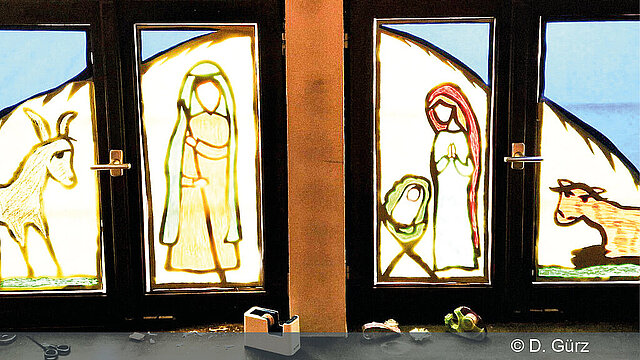 Katholische Pfarrgemeinde: Advent im Pfarrgarten