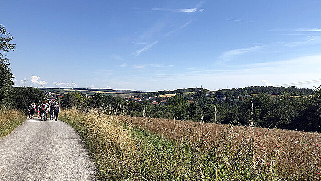 Blauer Keil